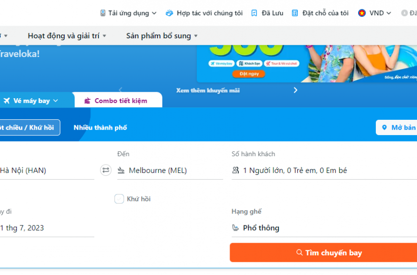 Giá vé máy bay từ Hà Nội đi Melbourne: Tìm hiểu và lựa chọn thông qua đại lý bán vé máy bay Traveloka